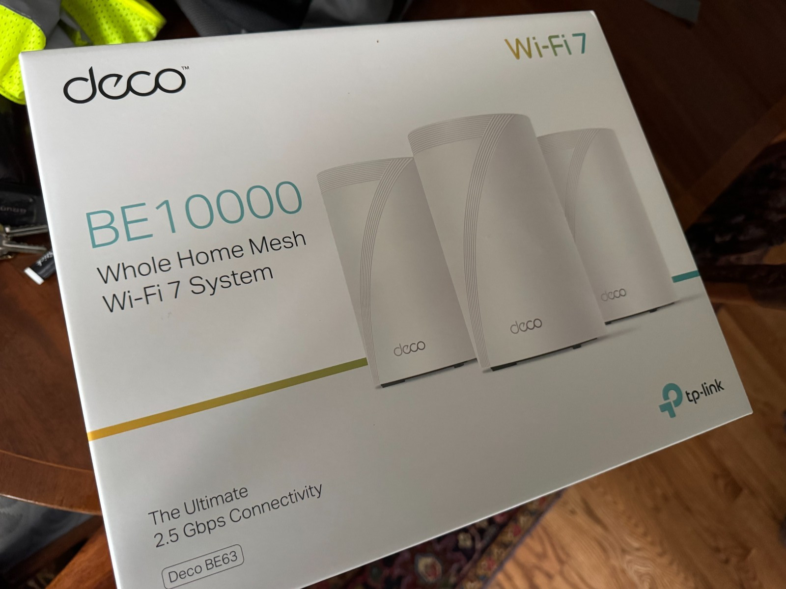 3-PACK TP-Link Deco 7 BE25 Dual-Band BE5000 WiFi 7 Mesh Wi-Fi System NEW