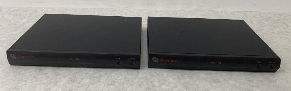 (Lot of 2) Avocent 510-149-502 HMX 1070 User Station KVM Switch Box
