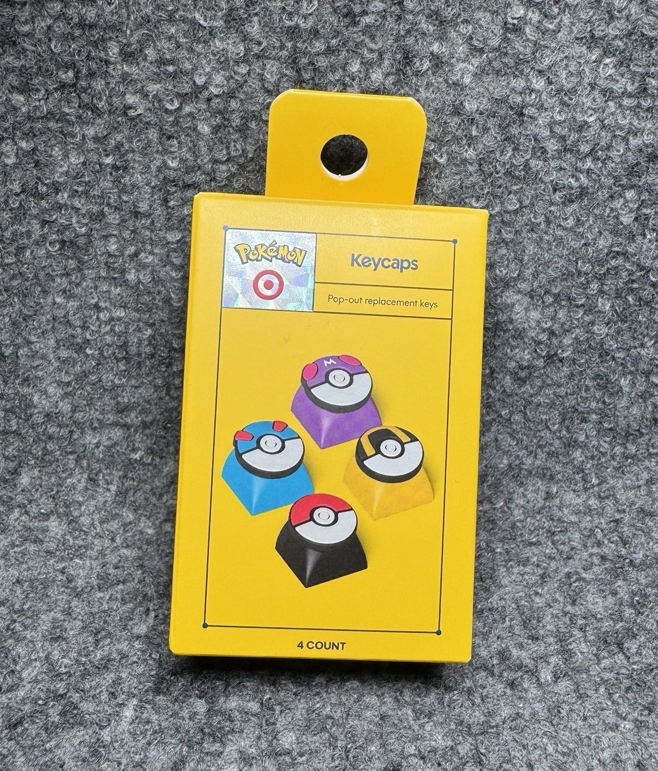 Pokemon Pokeball Keycaps x Target Limited Edition NEW SEALED NIB