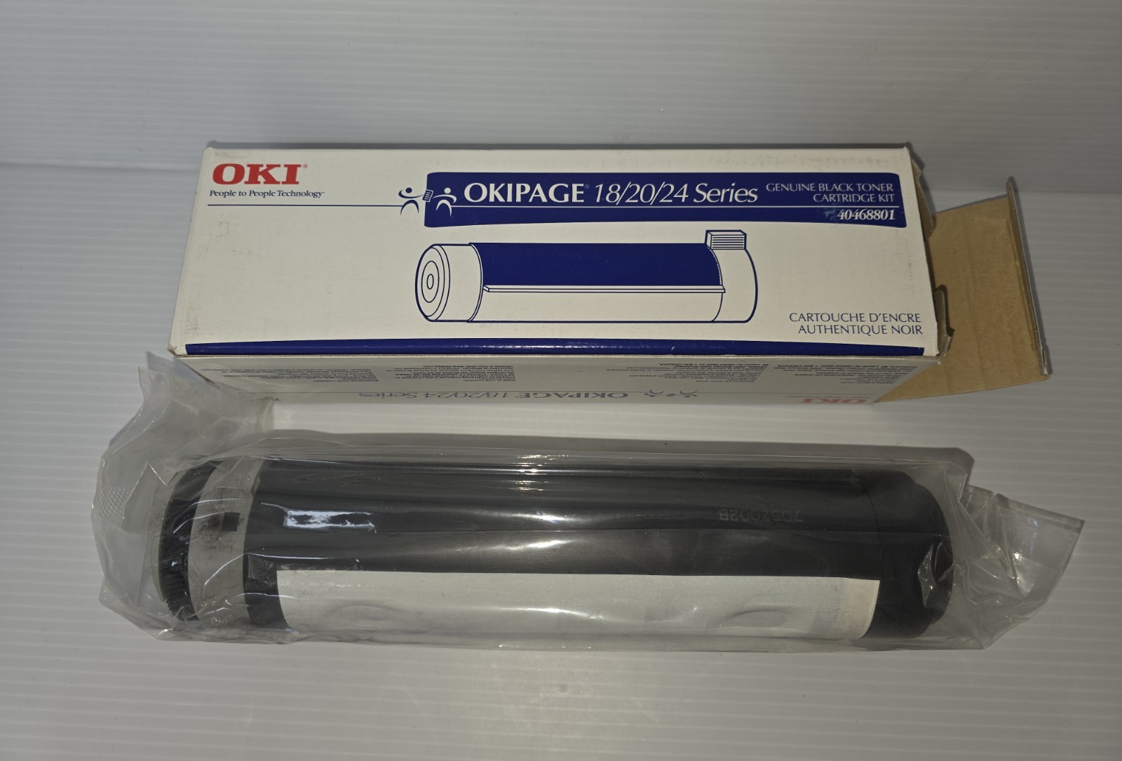 OKIPAGE 18/20/24 Series, Black Toner Cartridge 40468801
