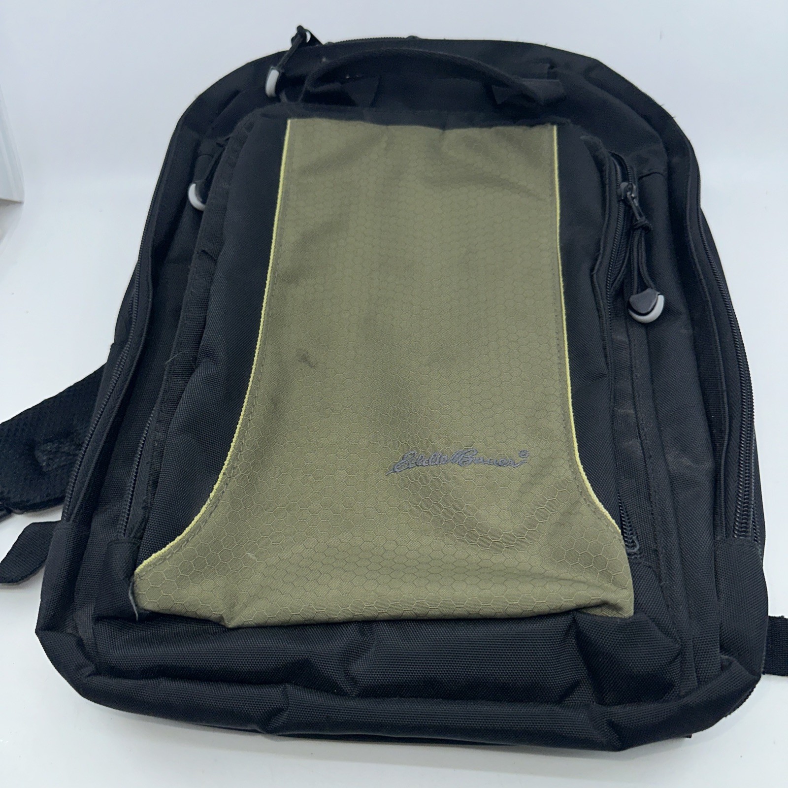 Eddie Bauer Timberline Convertible Laptop Messenger Bag Backpack Carry On