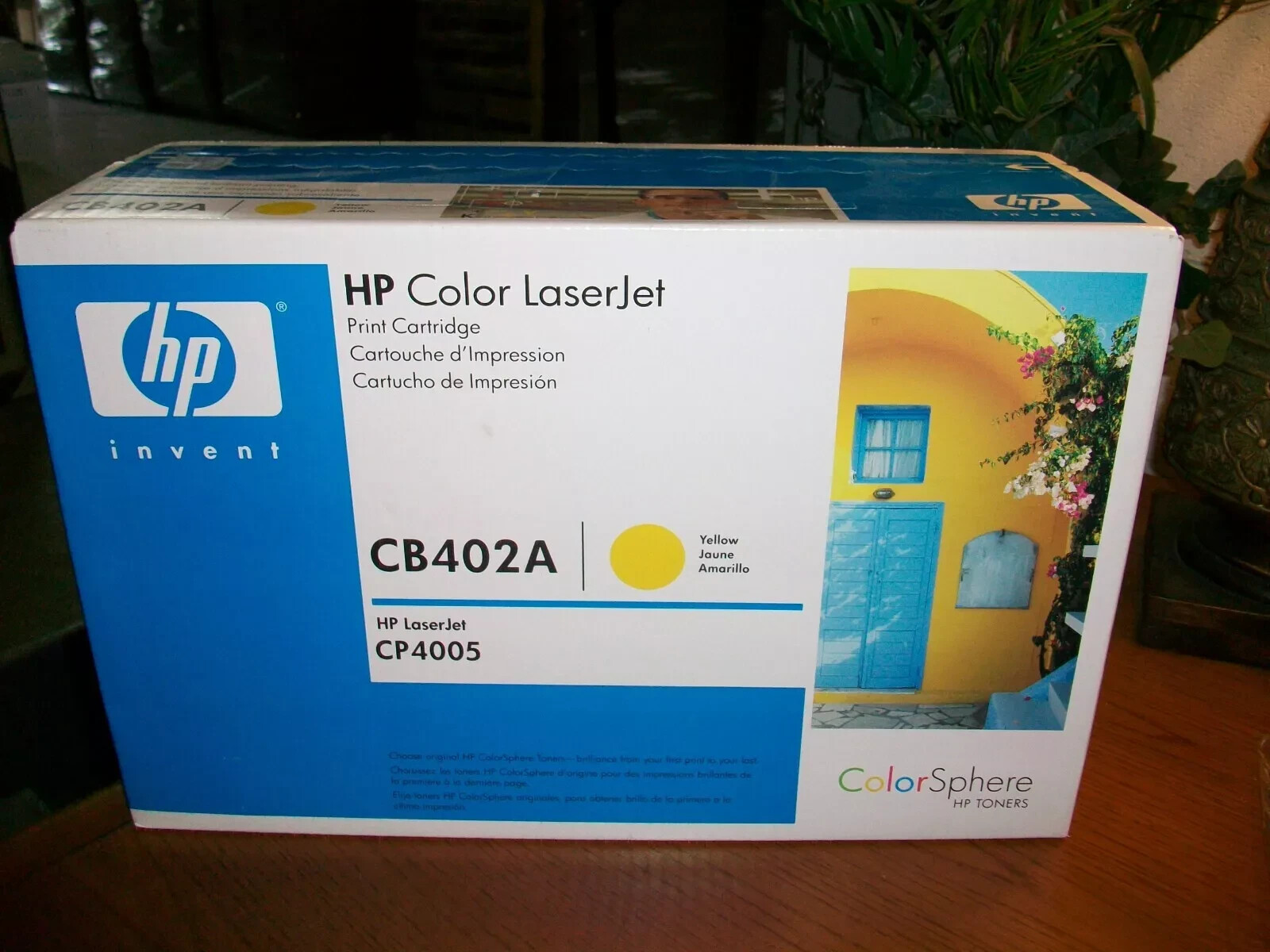 NEW SEAL GENUINE HP CB402A 642A Yellow Toner Cartridge CP4005 