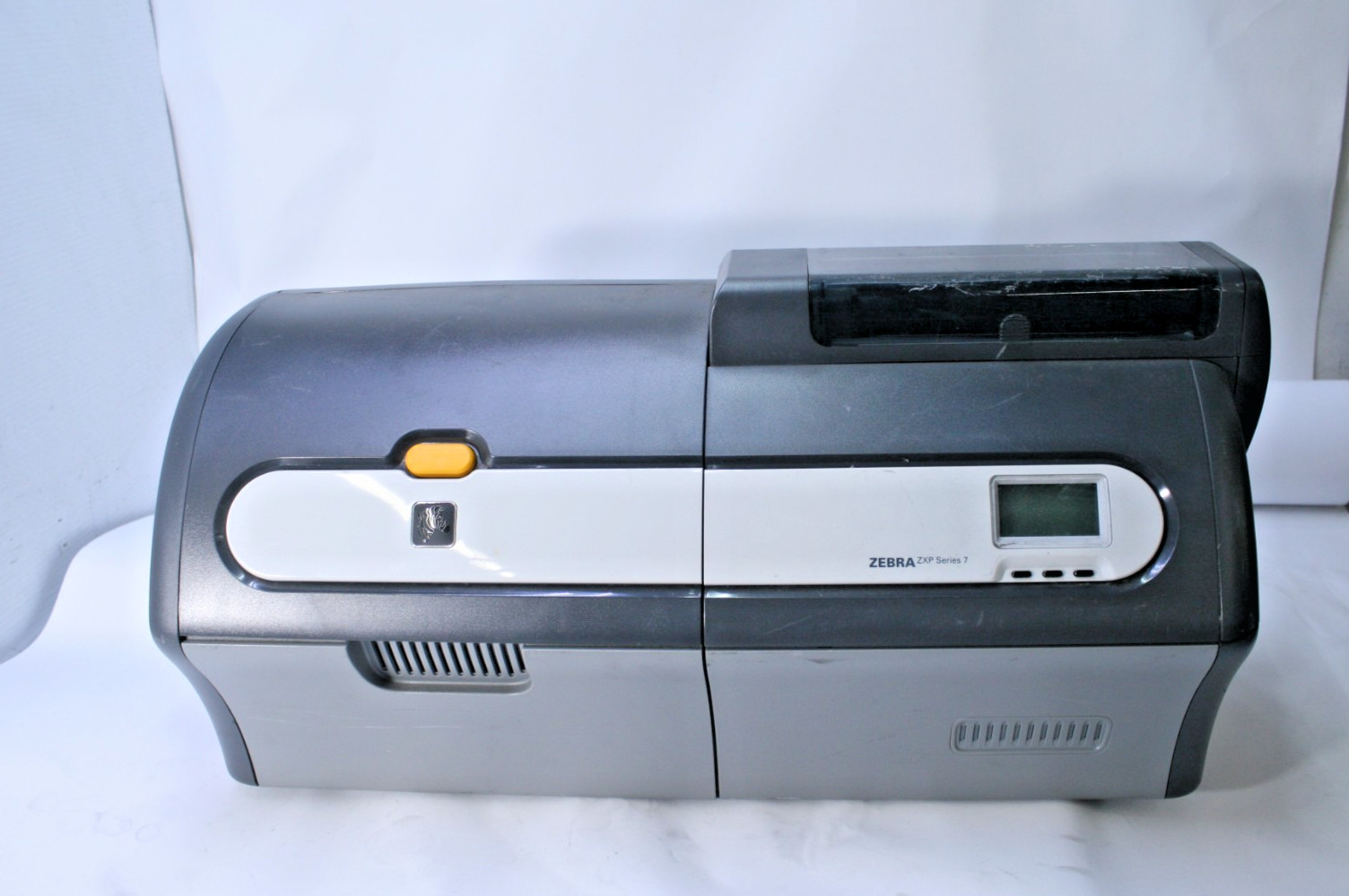 ZEBRA ZXP SERIES 7 DUAL-SIDED ID CARD BADGE PRINTER USB LAN Z71-000C0000US00 (T7