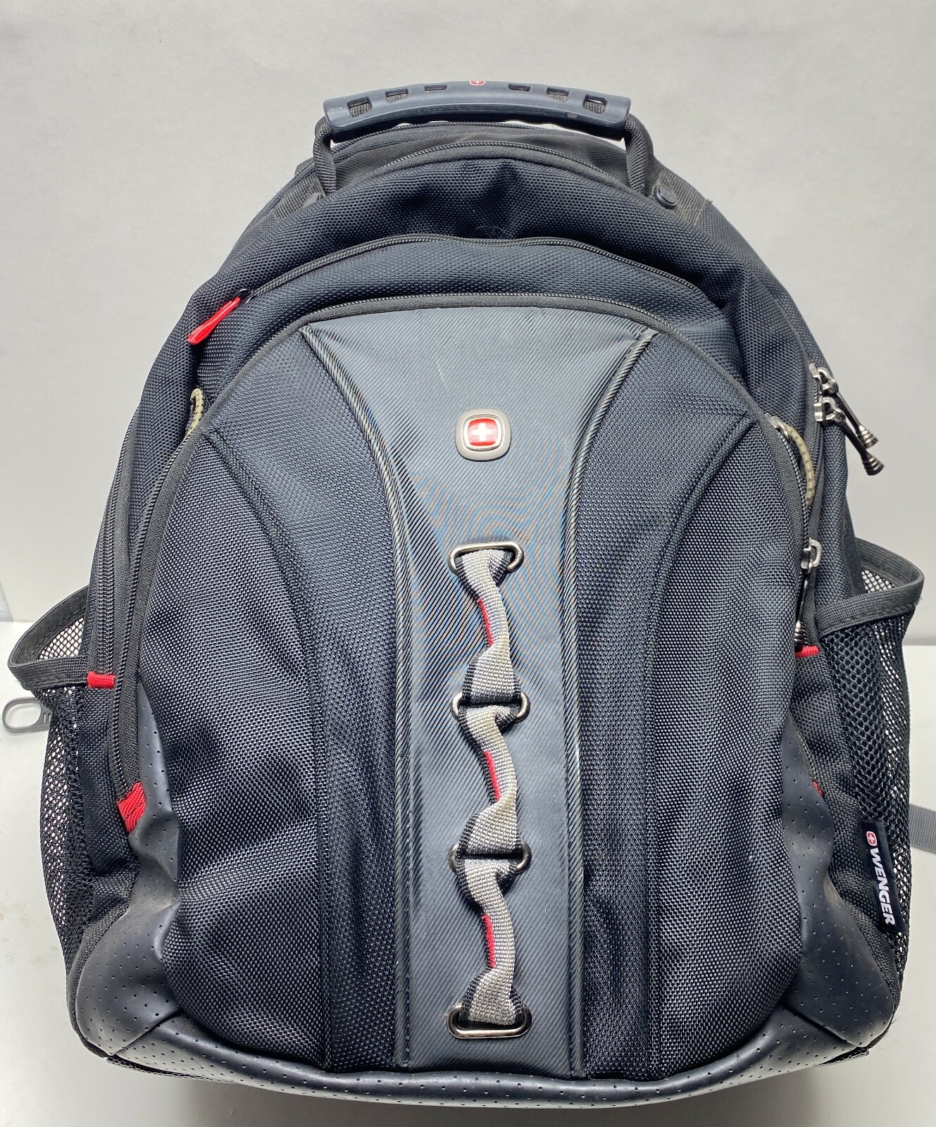 Wenger 600631 The Legacy Notebook Carrying Backpack, 16", Black/Gray WA-7329-14