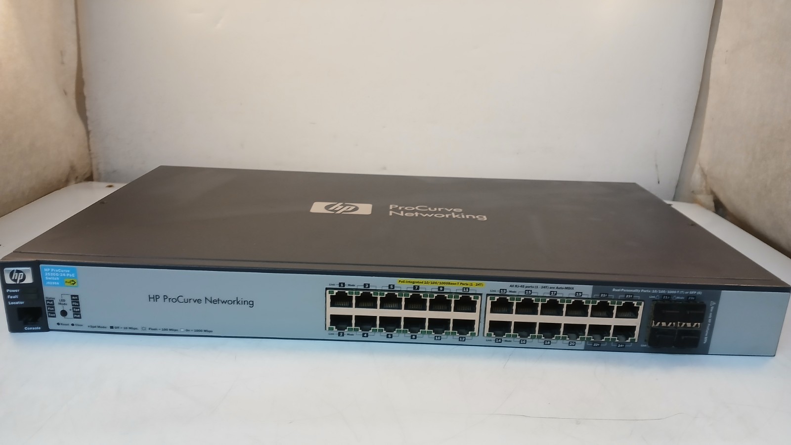 HP Procurve 2529G-24-PoE J9299A 24-Port PoE Switch *WORKING* *READ*