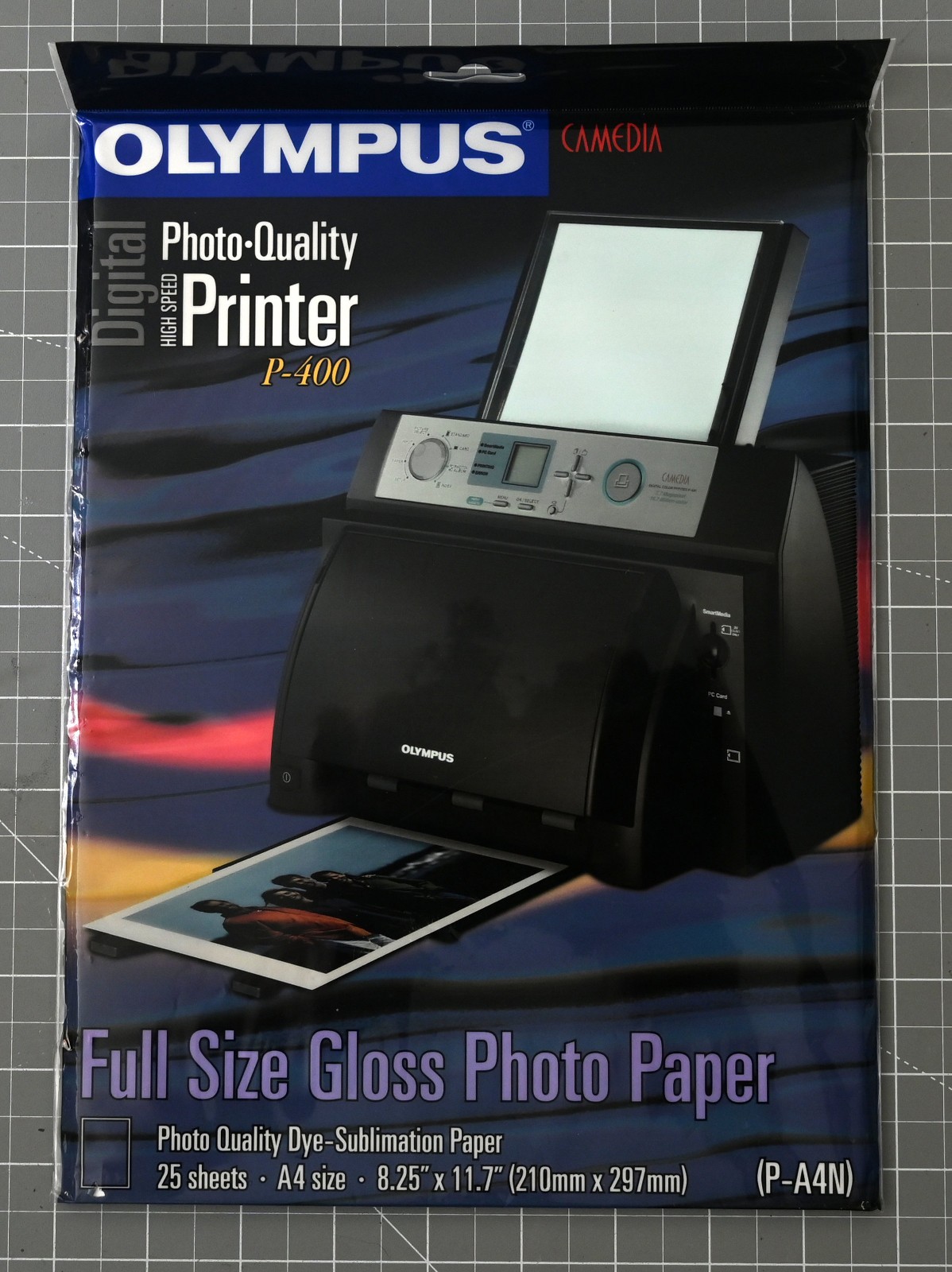 Olympus Camedia Digital High Speed Photo Quality Printer P-400 Gloss Paper 25 ct