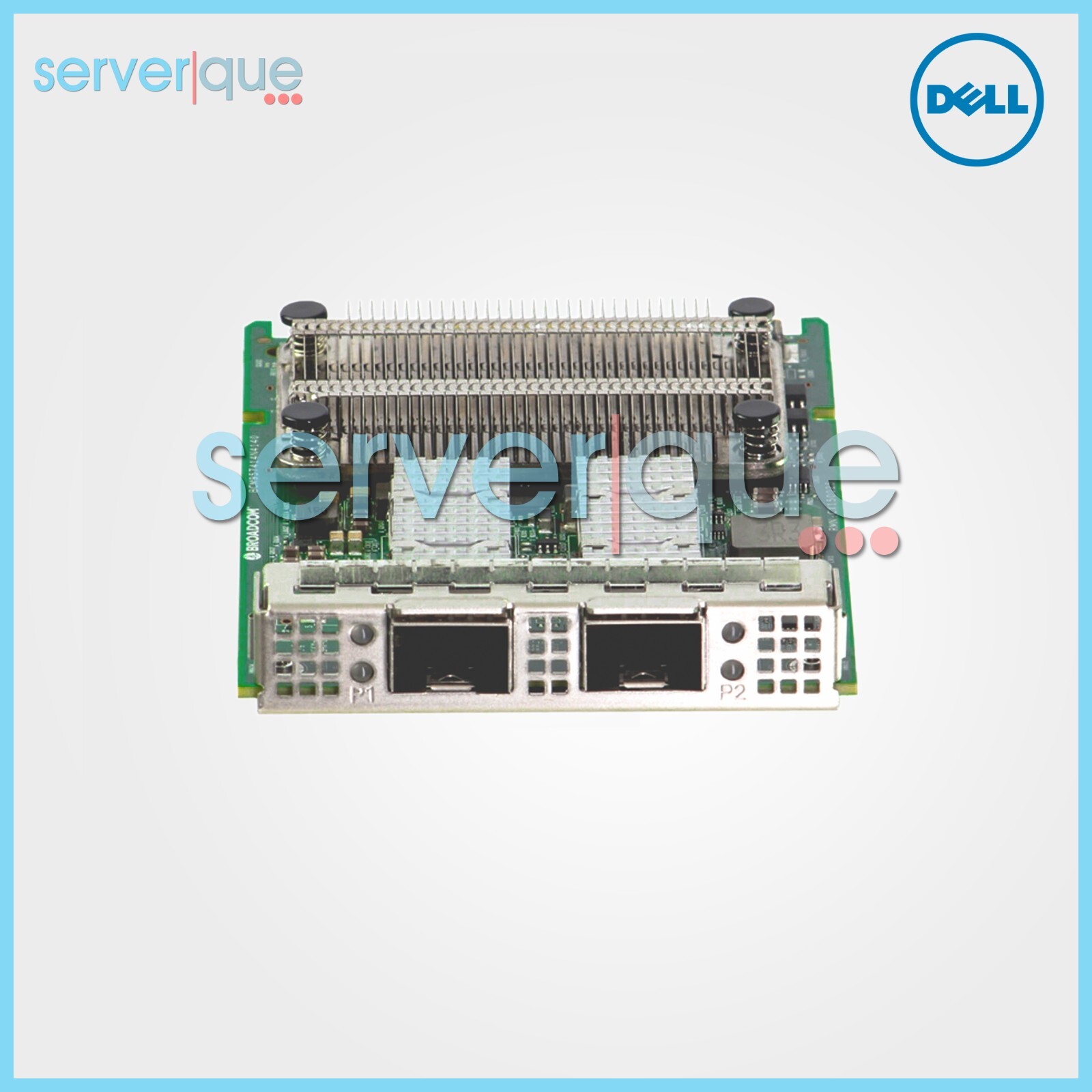 KHCTP Dell Broadcom 57414 25Gbps Dual Port OCP 3.0 SFP28 Mezzanine Card 0KHCTP