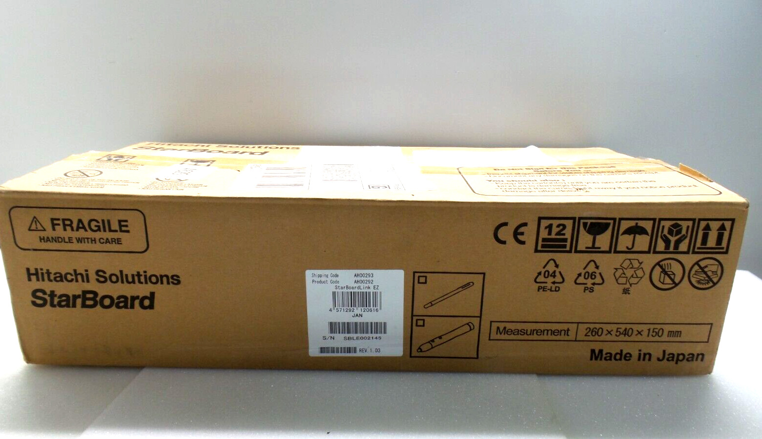 HITACHI StarBoard Link-EZ Pen Interactive Unit AH00292 URUT-31 (New open box)