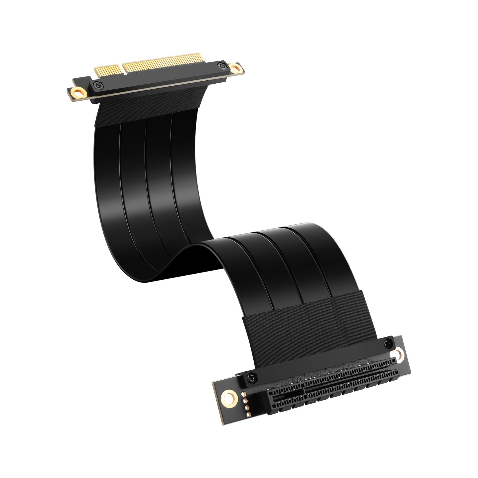 SinLoon PCIe 3.0 X8 Extension Cable PCI-E 8X Male to 25 centimeters, Black