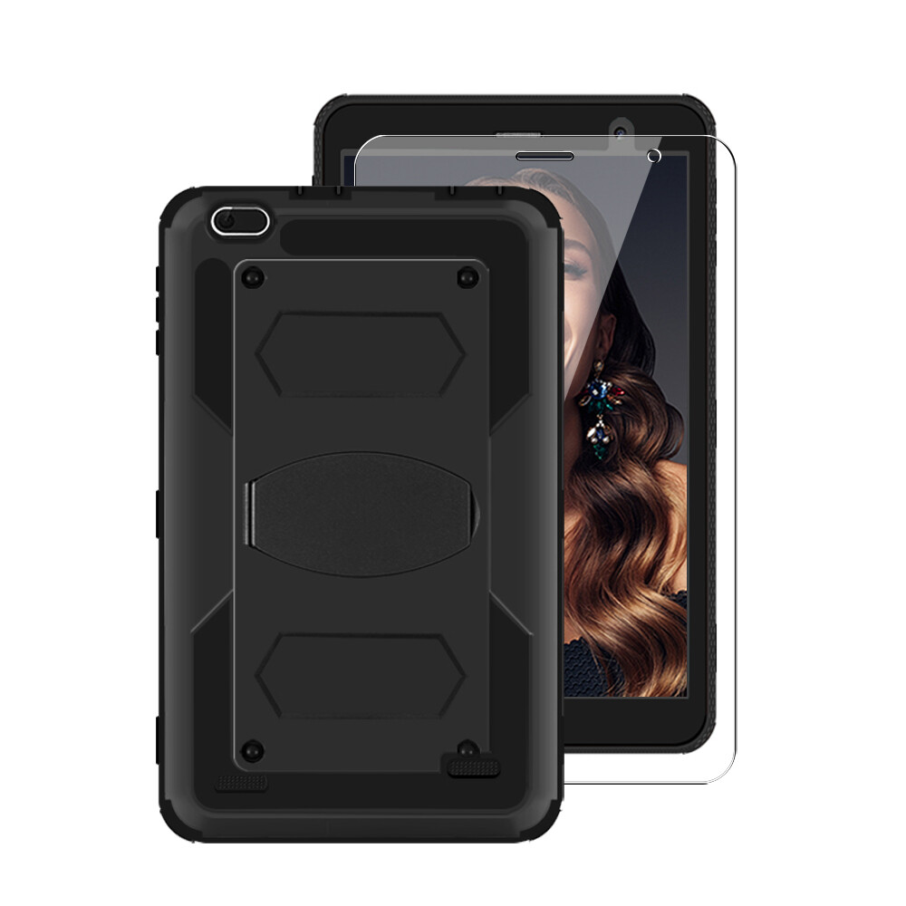 For NUU Tab 8 Sunshine T1 Elite Gateway 8 inch Case Built Stand+Screen Protector