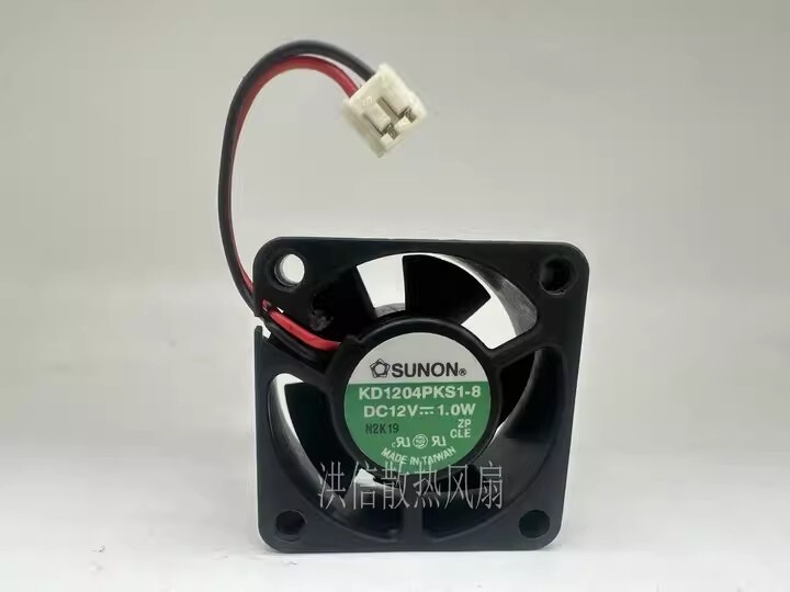 SUNON 4020 KD1204PKS1-8 DC12V 1.0W 4CM 2-Pin Cooling Fan