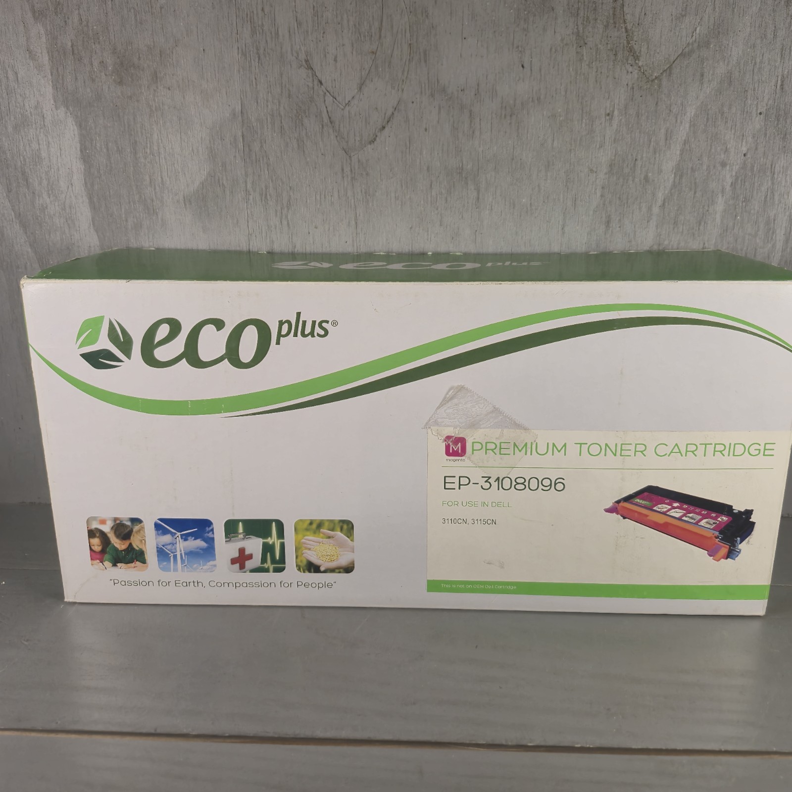 Dell Eco Plus Premium Magenta Non-OEM Toner Cartridge EP-3108096 New Sealed