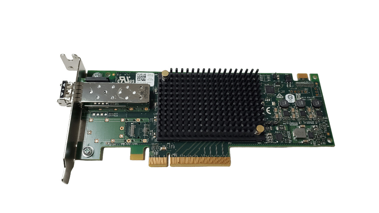 Dell 6CWM6 Emulex LPE31000 Single Port 16Gb HBA Half Height Bracket w/SFP