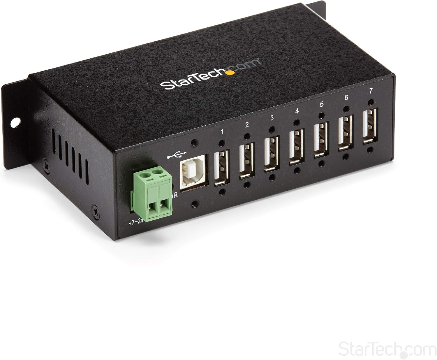 7-Port Industrial USB 2.0 Hub, Mountable