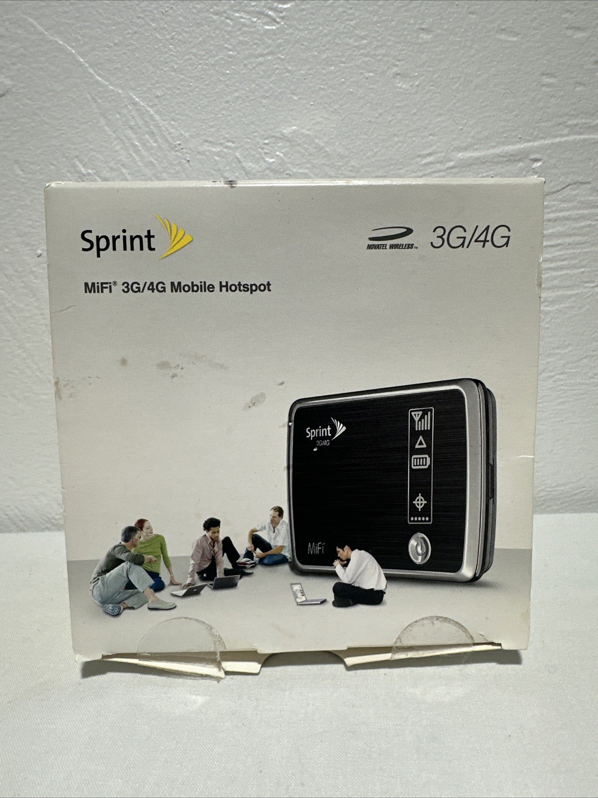 Sprint 4082 MiFi Novatel Wireless 3G/4G Mobile Hotspot With Battery & USB Cable
