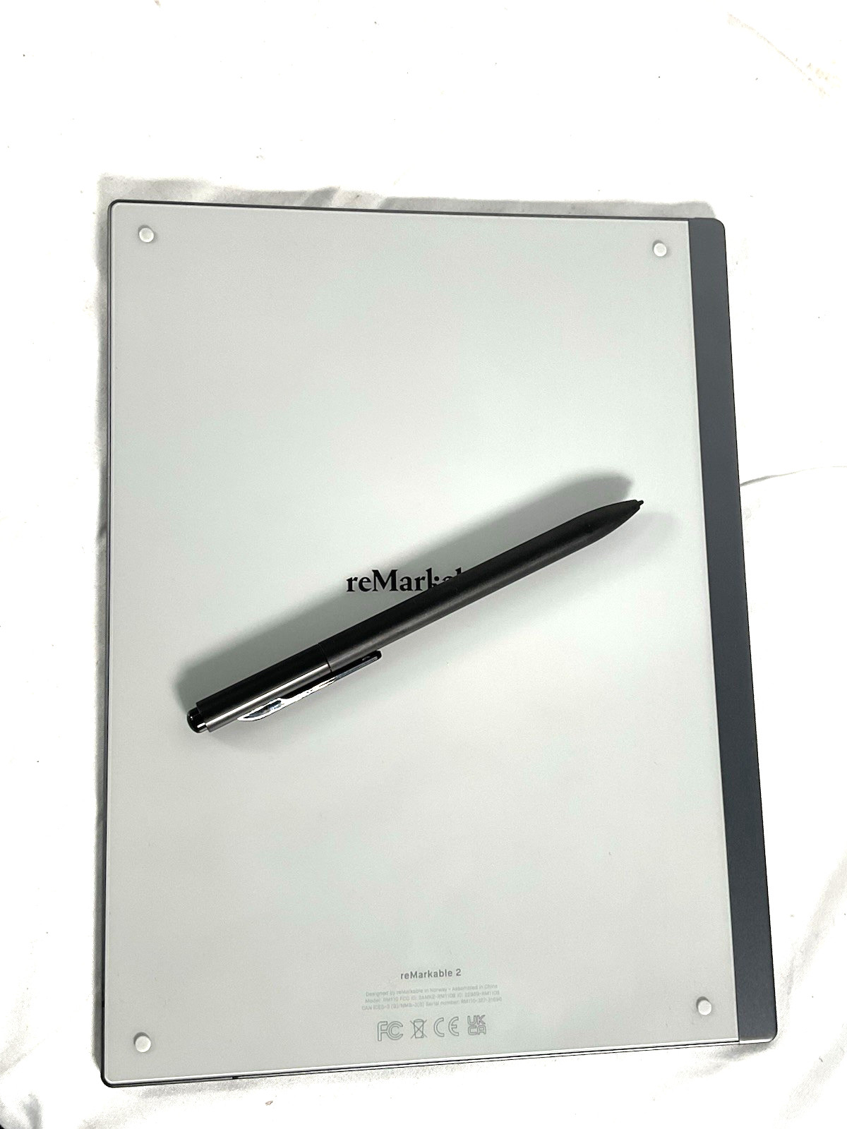 WiFi Only reMarkable 2 8GB Black RM110 Paper Tablet W/Pen