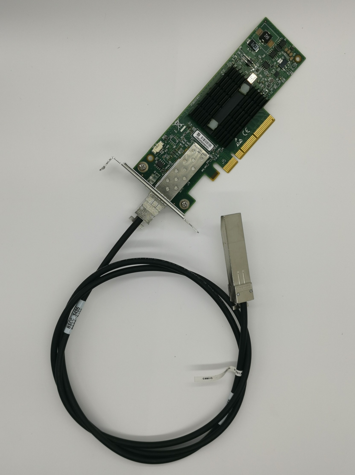 Mellanox MNPA19-XTR 10GB ConnectX-2 10Gbe Network Card with 1m SFP+ Cable-