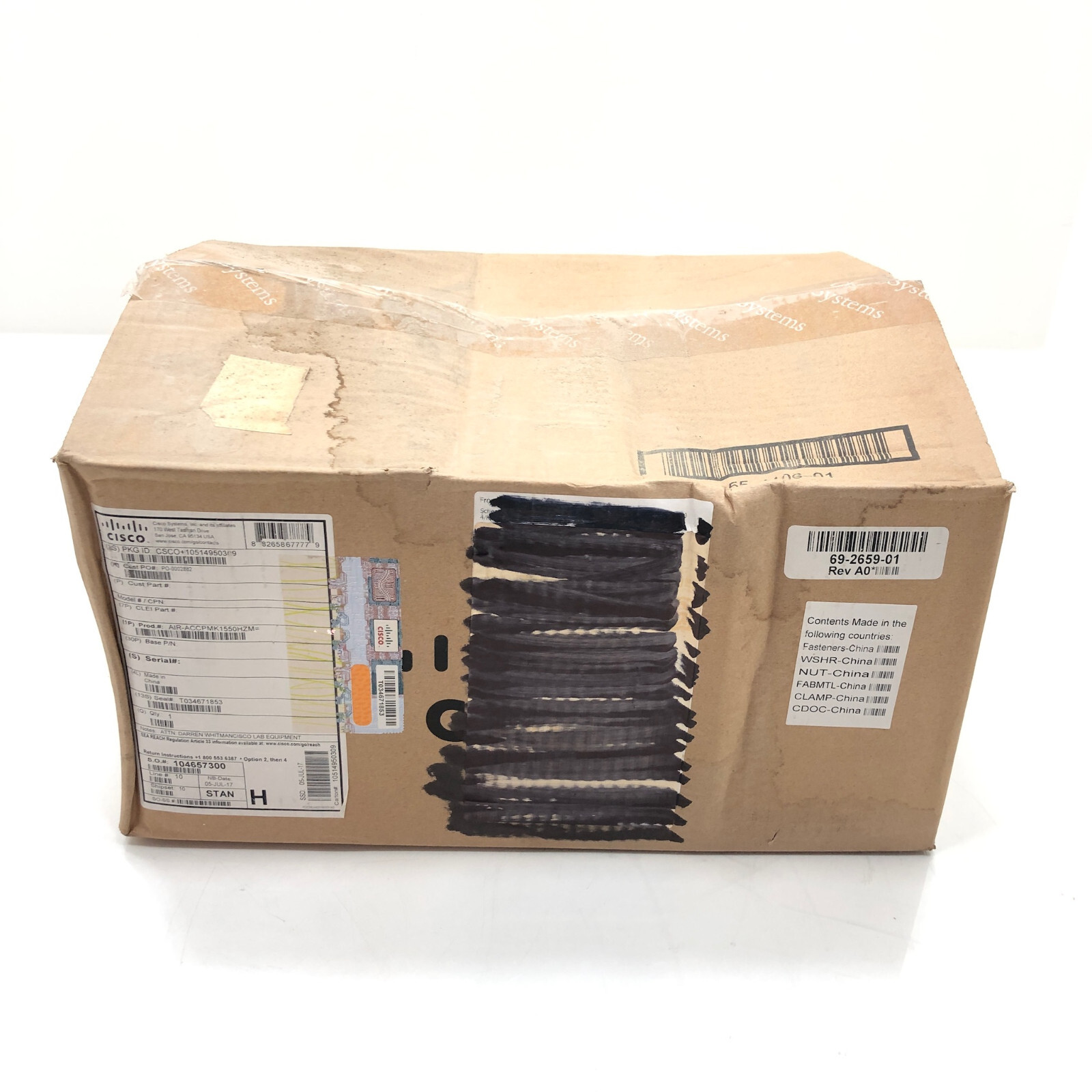 NEW Cisco AIR-ACCPMK1550HZM 1550 Hazardous Location Grade Pole Mount for Aironet