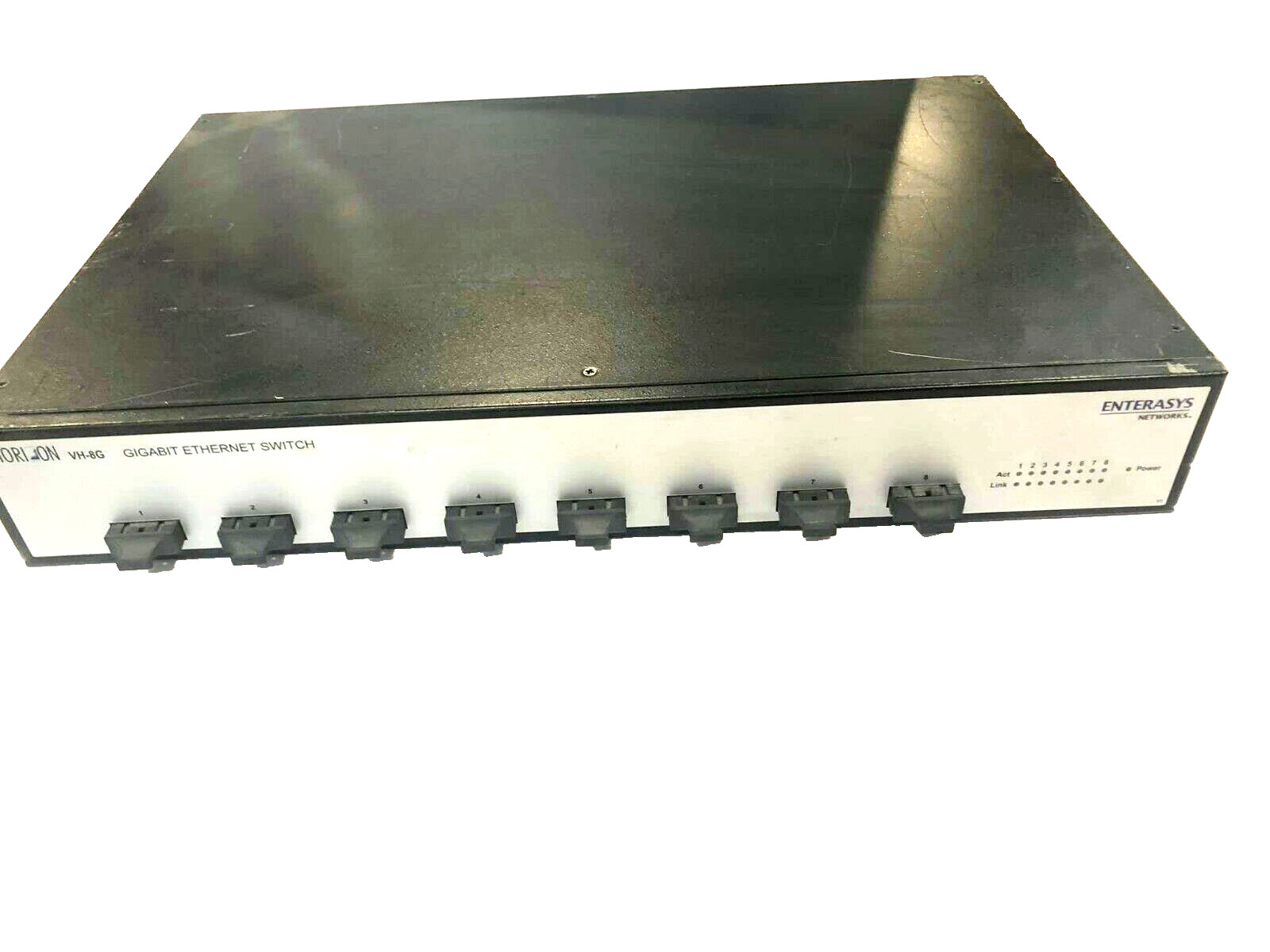 Enterasys Gigabit Ethernet Switch 8-port 1000Base-SX VH-8G USED.