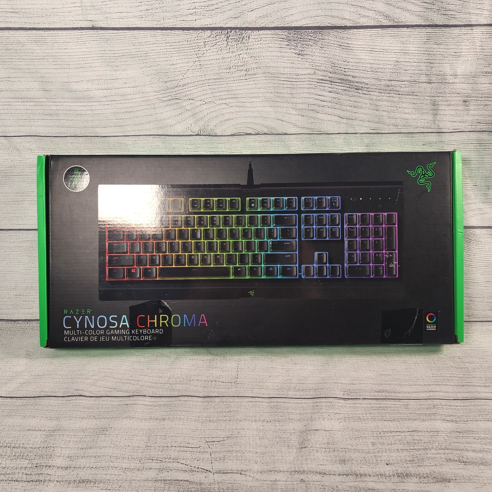 Razer Cynosa Chroma Multi-Color RGB Gaming Keyboard RZ03-0226 Black Wired