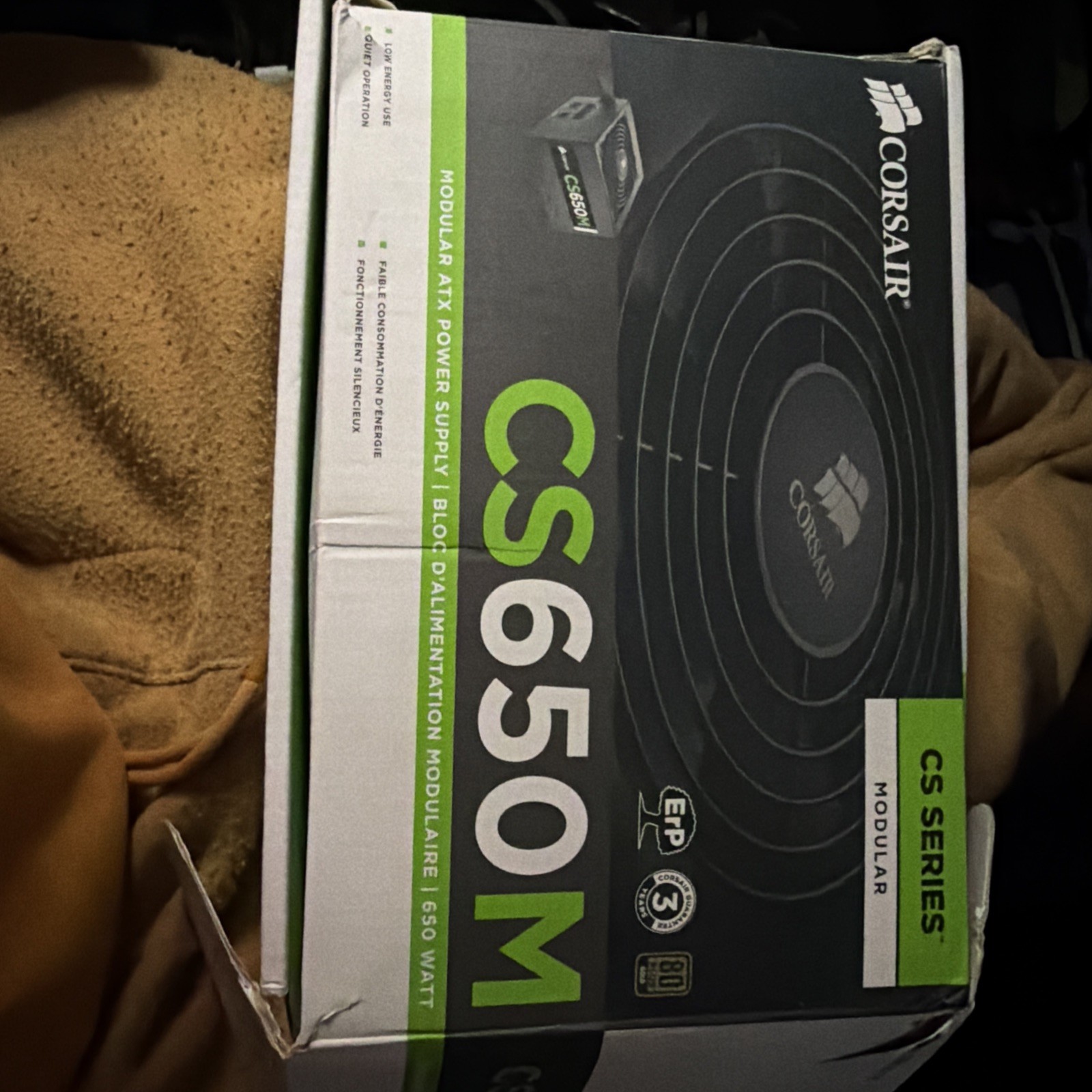 CORSAIR CS650M - 650W - Power Supply