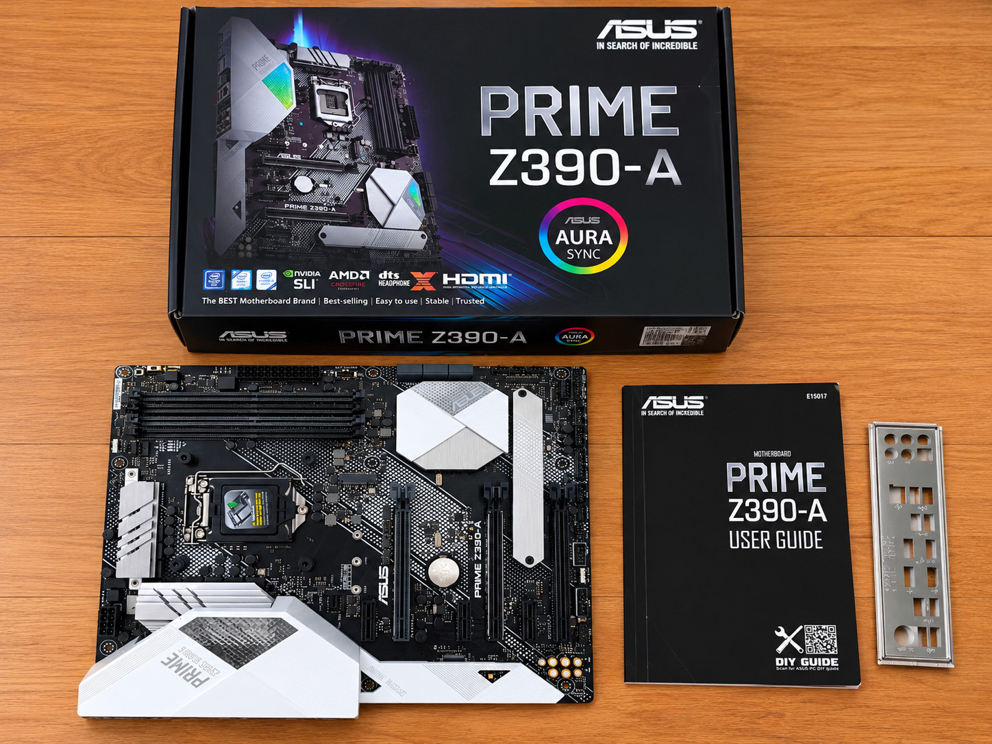 ASUS Prime Z270-A ATX LGA1151 DDR4 Gaming Motherboard Great (White/Silver)