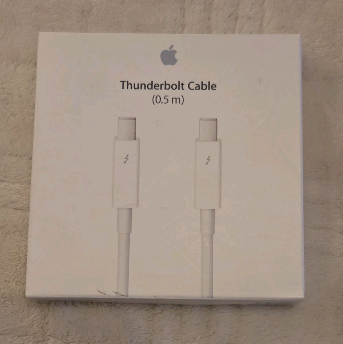 Apple Thunderbolt Cable 0.5 m - WHITE - Model A1410 - BRAND NEW