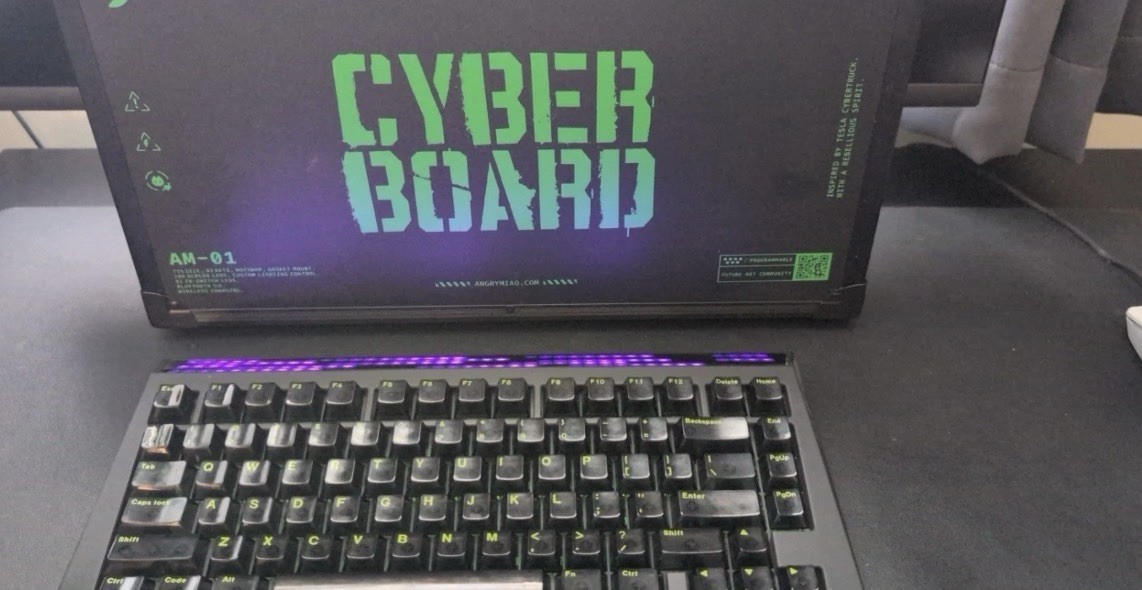 Angry Miao Cyberboard Terminal 75% Keyboard - Great Condition