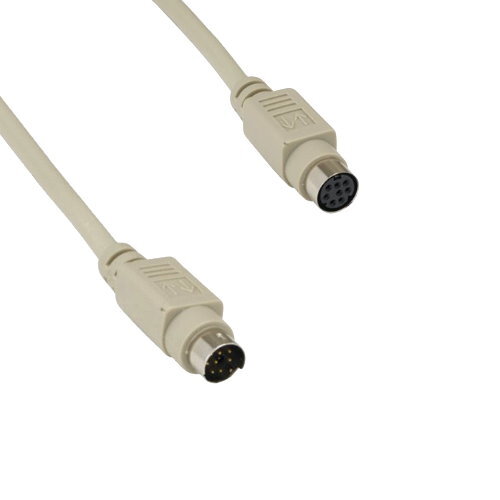 [Lot10] 6Ft MDIN 8 8Pin Male to Female Extension Cable 28AWG for Mac PC Peripher