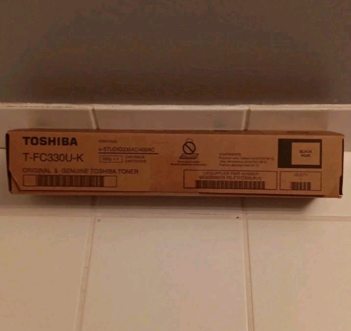 GENUINE TOSHIBA T-FC330U-K (E-STUDIO 330AC) BLACK TONER CARTRIDGE NIB