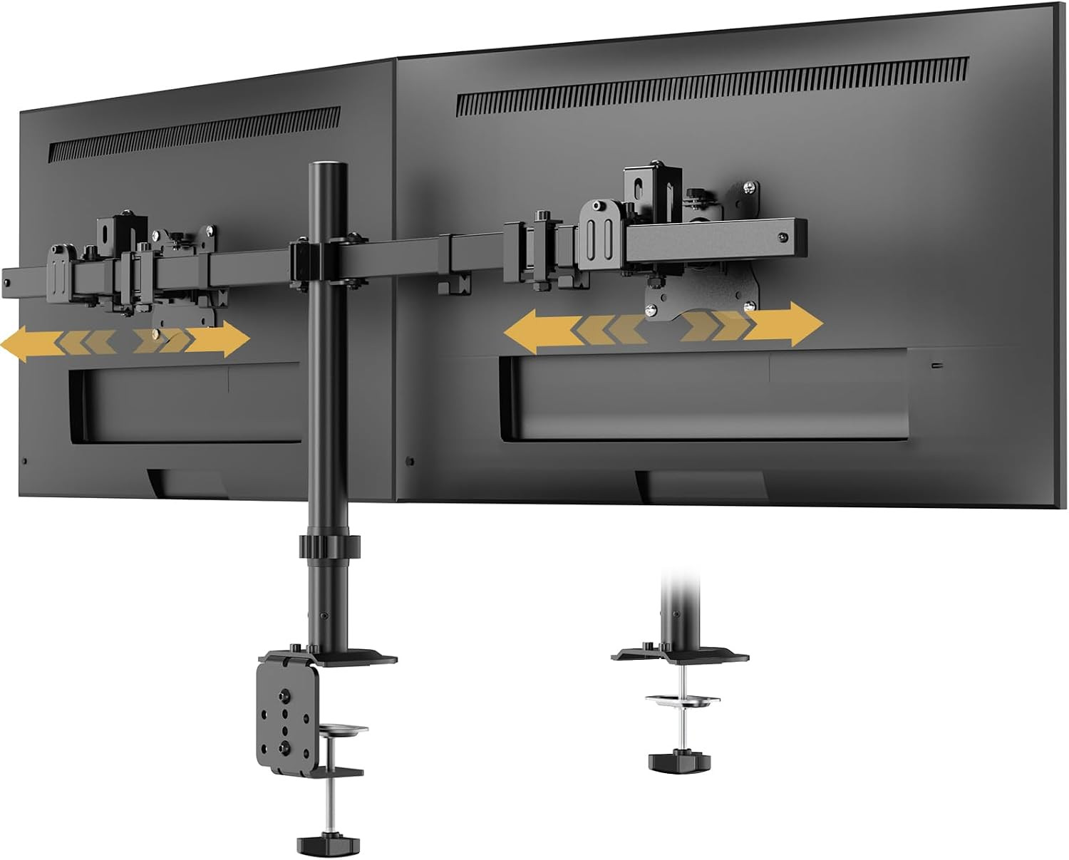 Dual Ultrawide Monitor Mount for 17-40'', up to 19.8Lbs/Arm