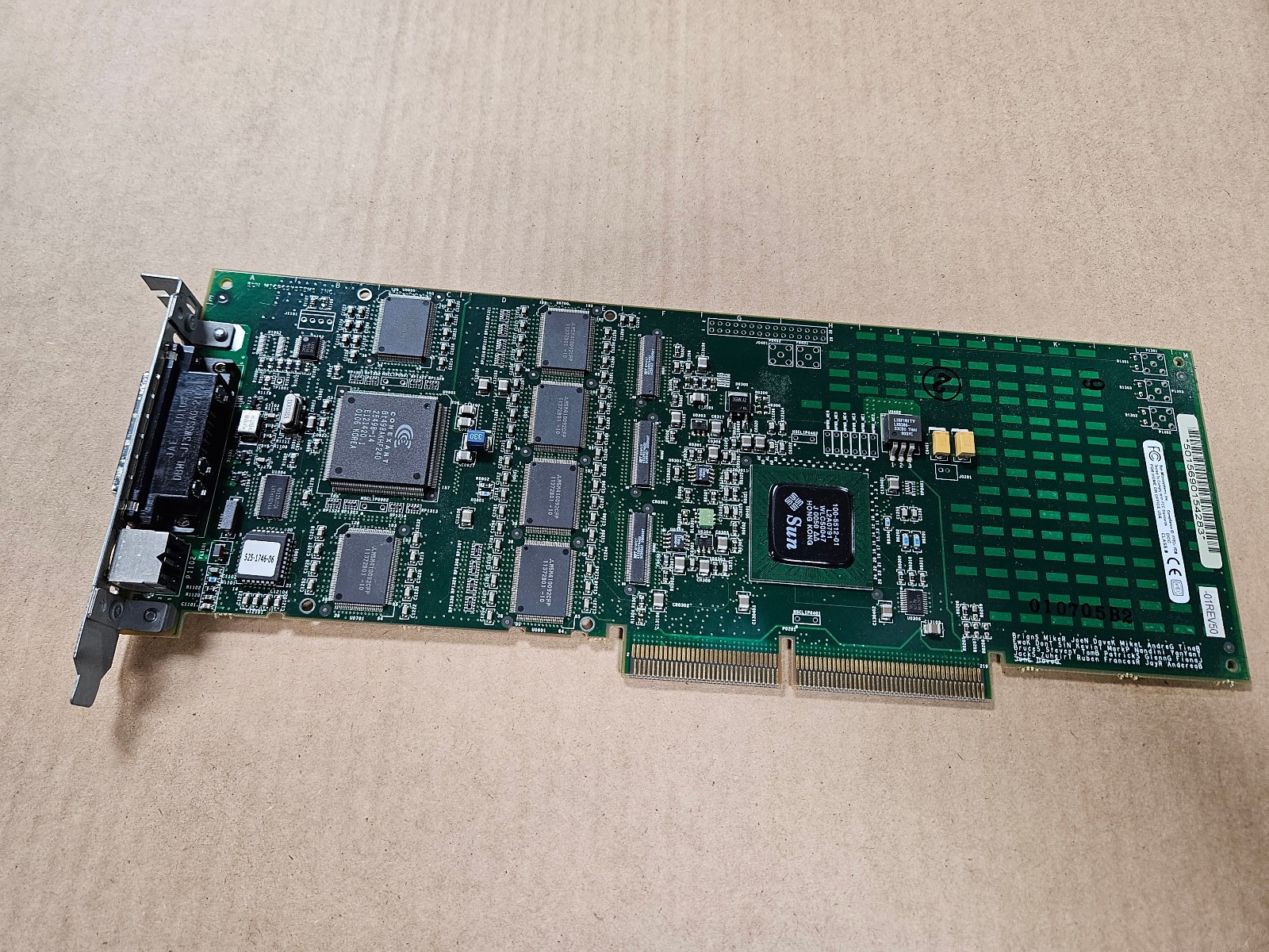 SUN 501-5690 Video Graphic Card Creator 3D 525-1746-06 MRI Medical