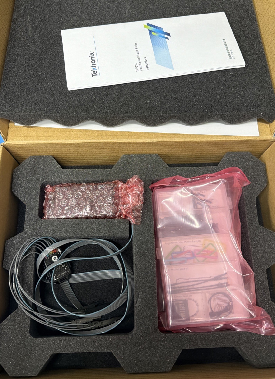 Tektronix TLP058 logic probe for MSO4, 5, 6 series scopes. never used