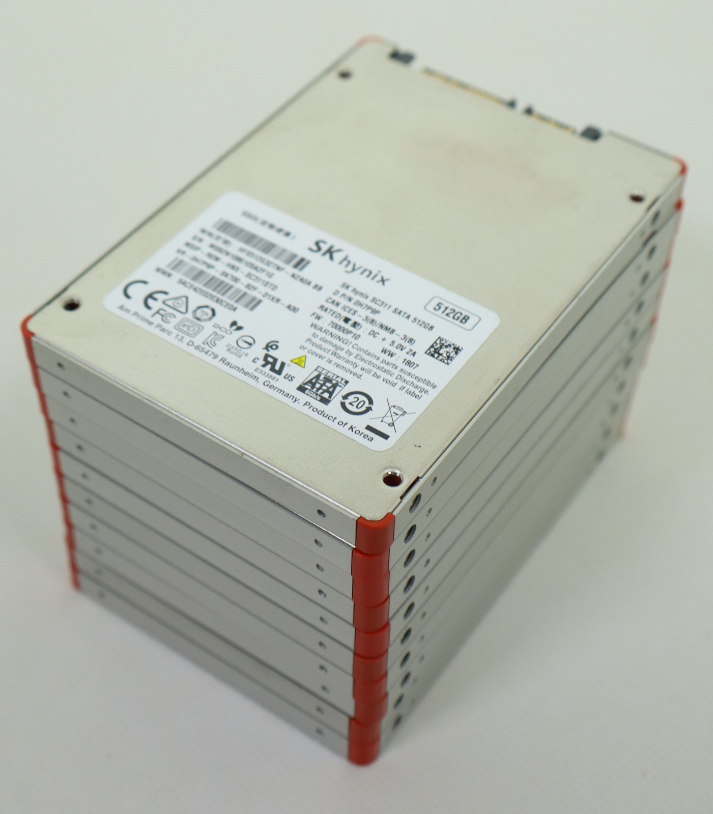 Lot of 10x SK Hynix SC311 512GB 2.5" SATA SSD HFS512G32TNF H7P9P