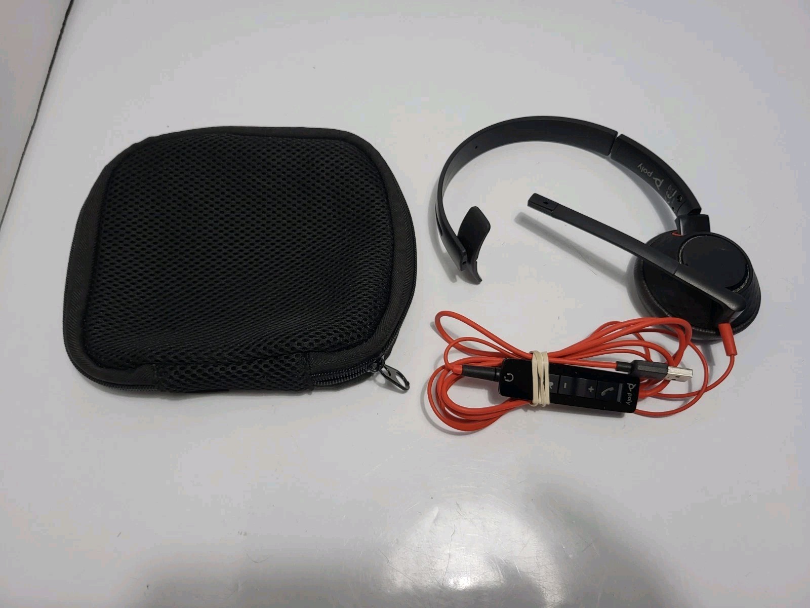 Plantronics Poly Blackwire C5210T One Ear Headset Headphone