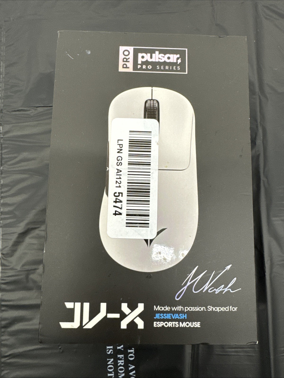 Pulsar Pro Series Limited Edition JV-X Lightweight Gaming Mouse Wired USB 56 G