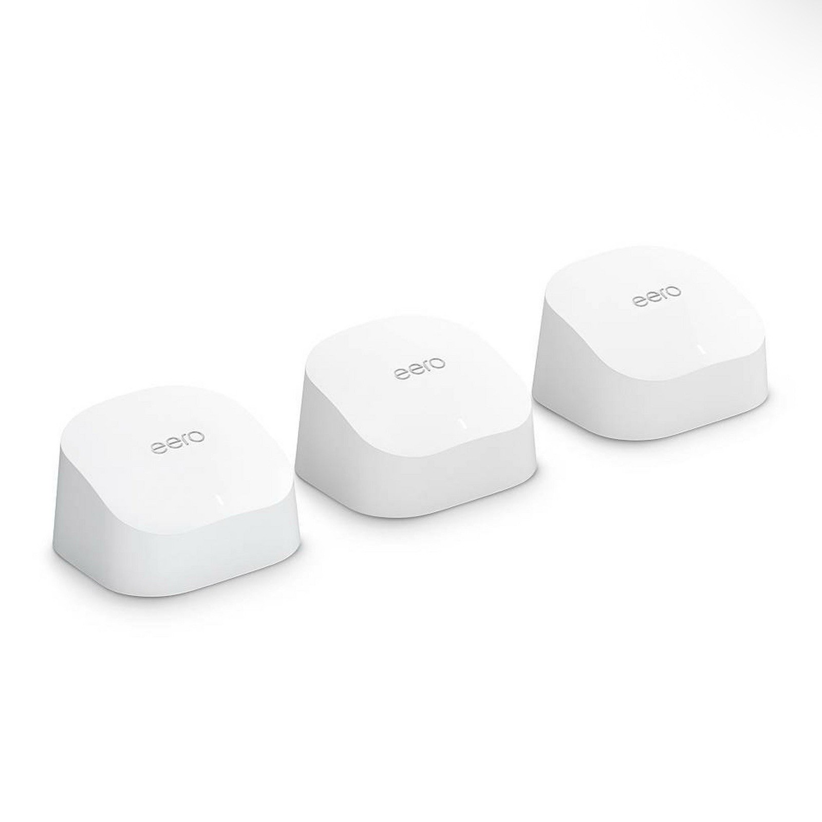 NEW Eero 6 Dual Band Mesh WiFi 6 System – 3 Pack, Whole Home Wireless Router