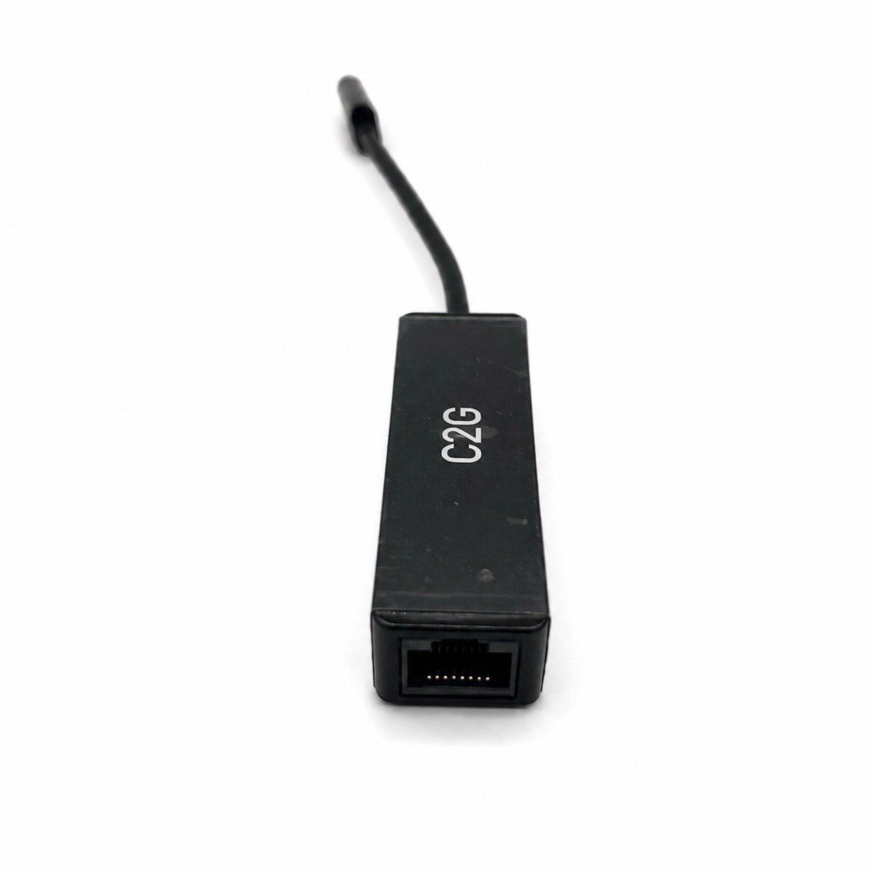 C2G USB Adapter, Gigabit Ethernet Network Adapter, Black, Cables to Go 29826