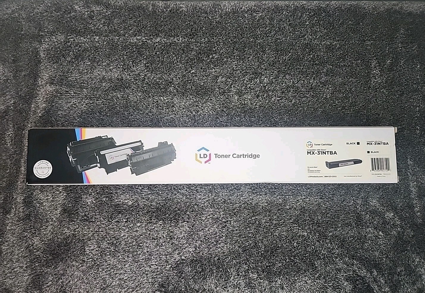 MX-31NTBA Black Toner Cartridge LD Compatible With Sharp