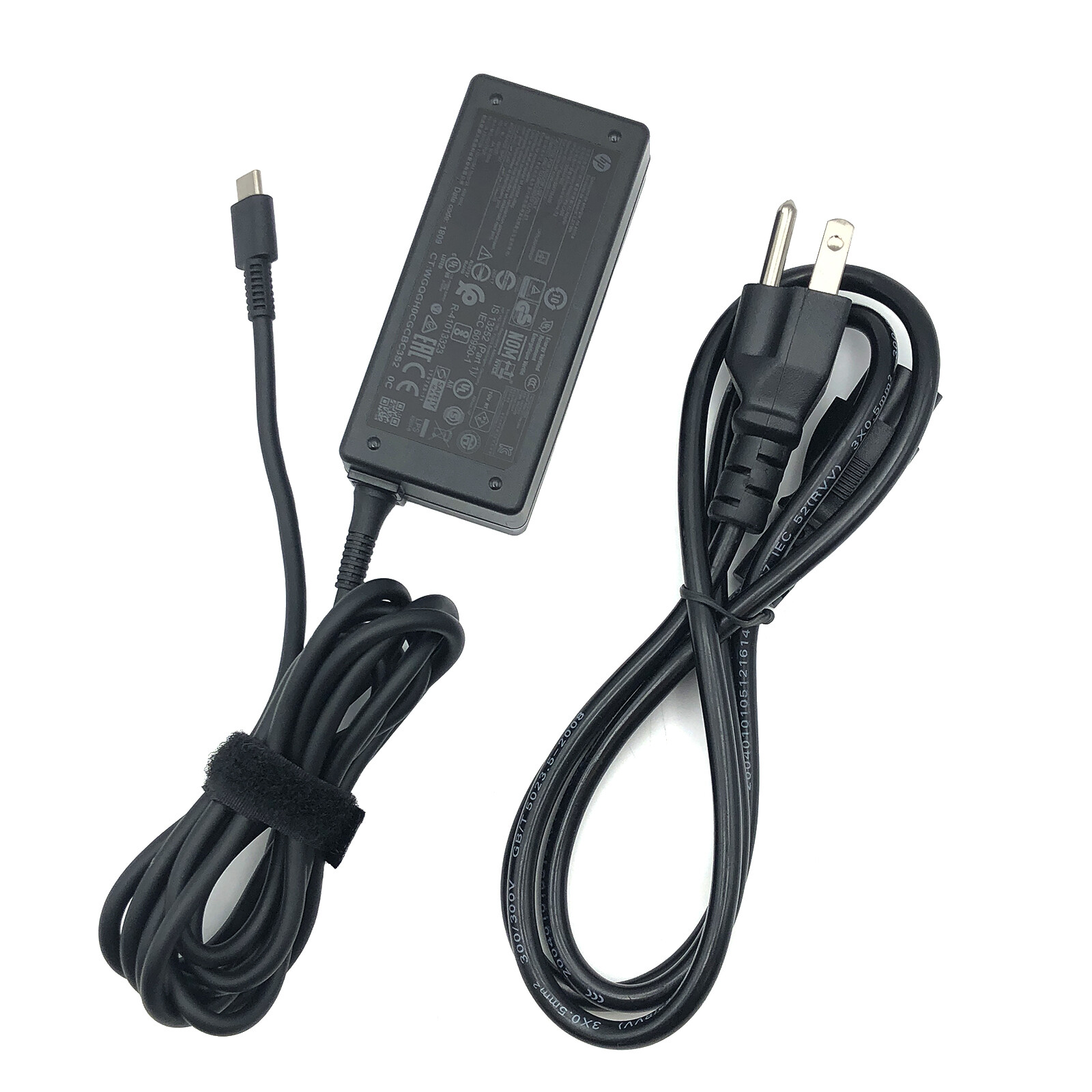 Genuine 45W MAX HP AC Adapter Model TPN-AA07 P/N L42206-003 USB-C OEM Charger