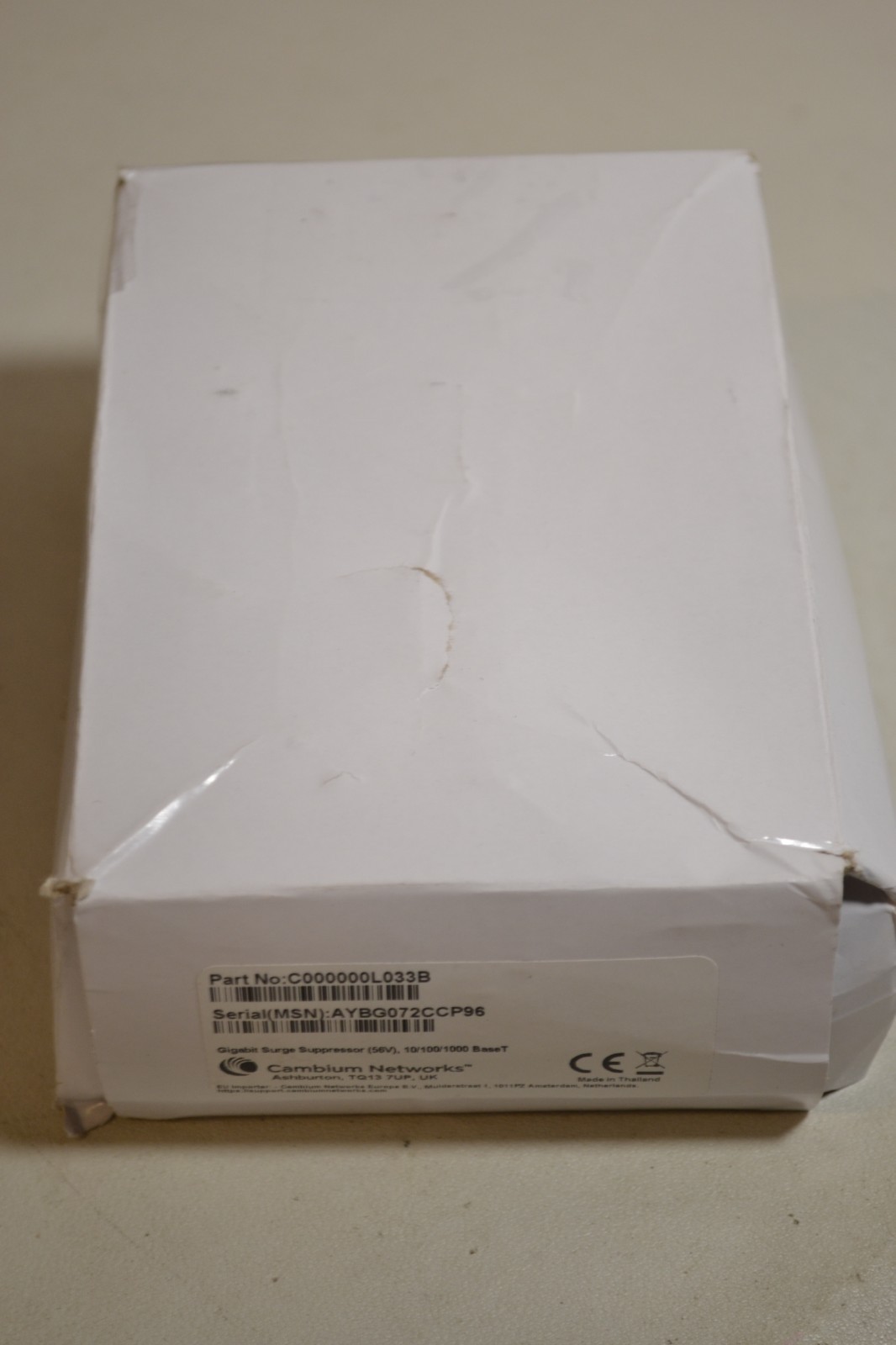 Cambium C000000L033B Gigabit Surge Suppressor (56V)