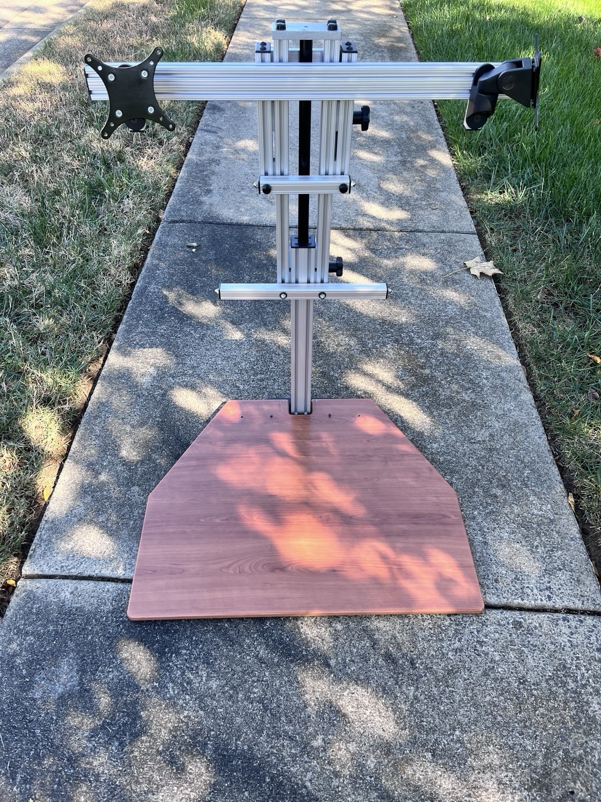 Ergo Desktop Home of The Kangaroo  Standing Desk Converter Dual Screen