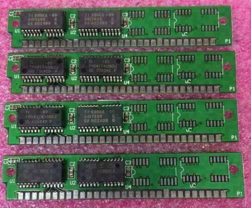 New 16MB 4x 4MB 30 PIN SIMM FPM 70ns DRAM non-parity Memory for Apple Macintosh