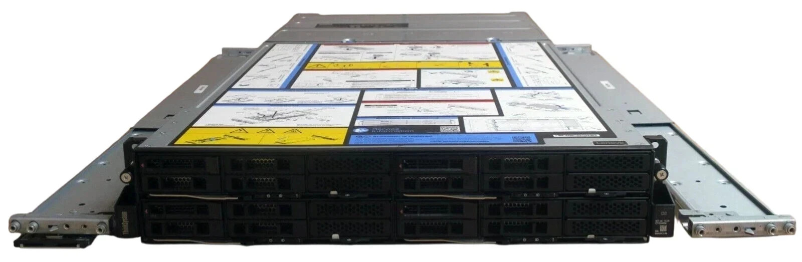 Lenovo ThinkSystem D2 2U Chassis +4x SD530 Server Nodes 8x Silver 4110 256GB RAM