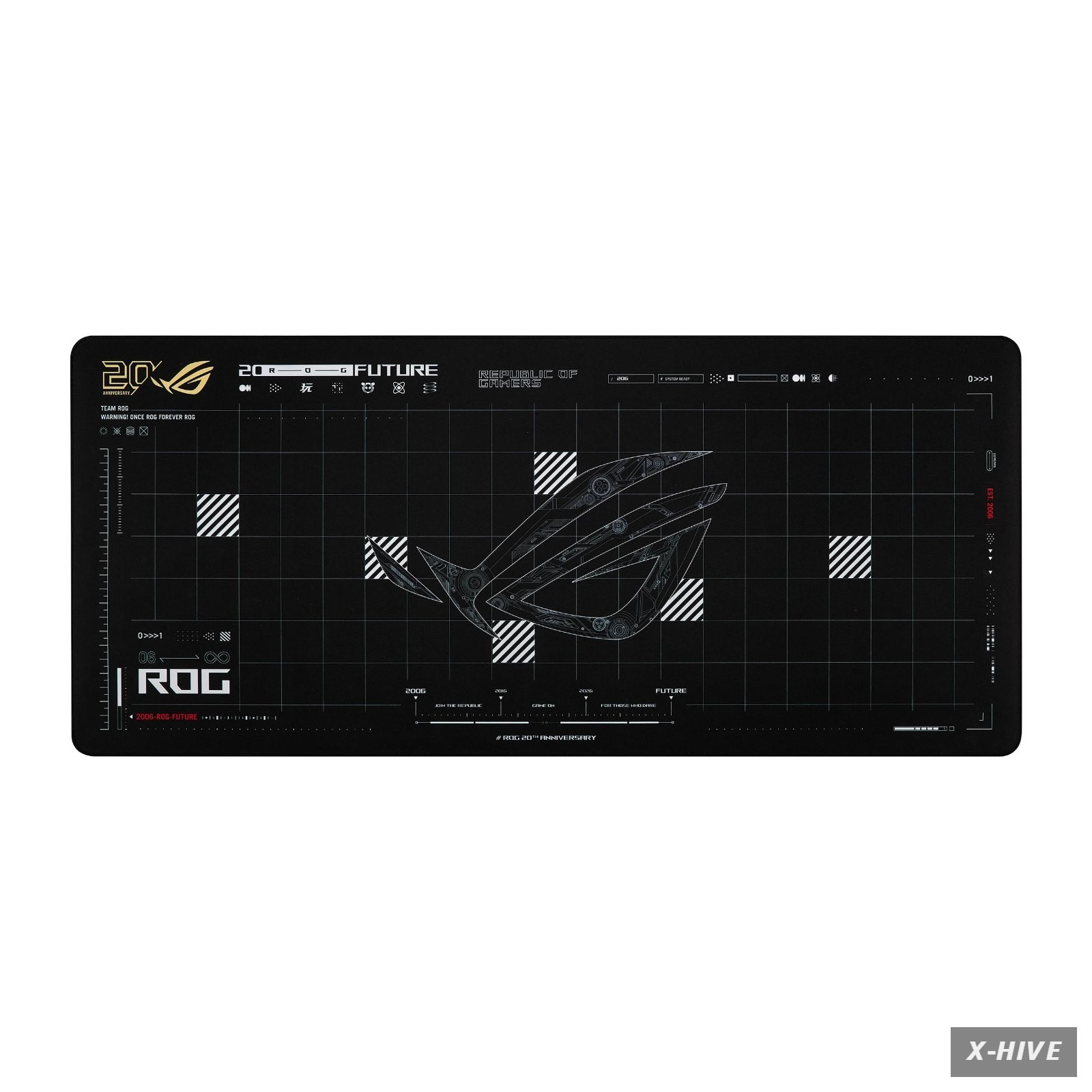 ASUS ROG Scabbard II XXL Edition 20 / ROG 20th Anniversary Gaming Mousepad