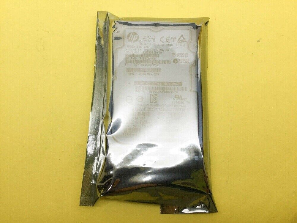 NEW J9F40A 787640-001 For HPE MSA 300GB 12G 15K SAS 2.5" SFF ENT HDD Hard Drive