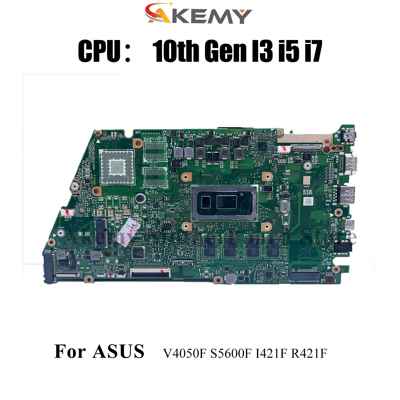 X521FA Motherboard For ASUS X521FPY S5600F X521FQY X521FP Mainboard W/CPU