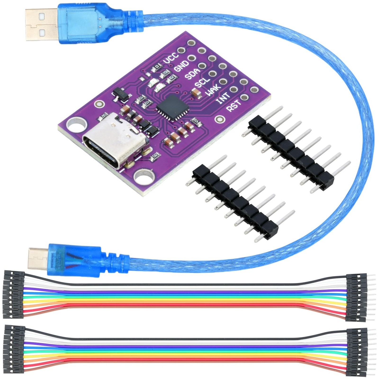 MTDELE CP2112 Debug Board Tyce-C USB to SMBus I2C Communication Module
