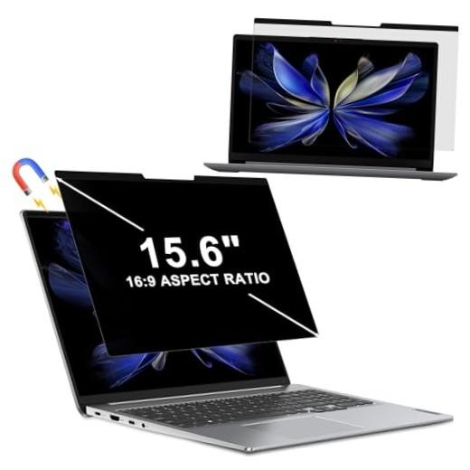 Magnetic Laptop Privacy Screen 15.6 inch 16:9 - Monitor 15.6 inch (16:9)