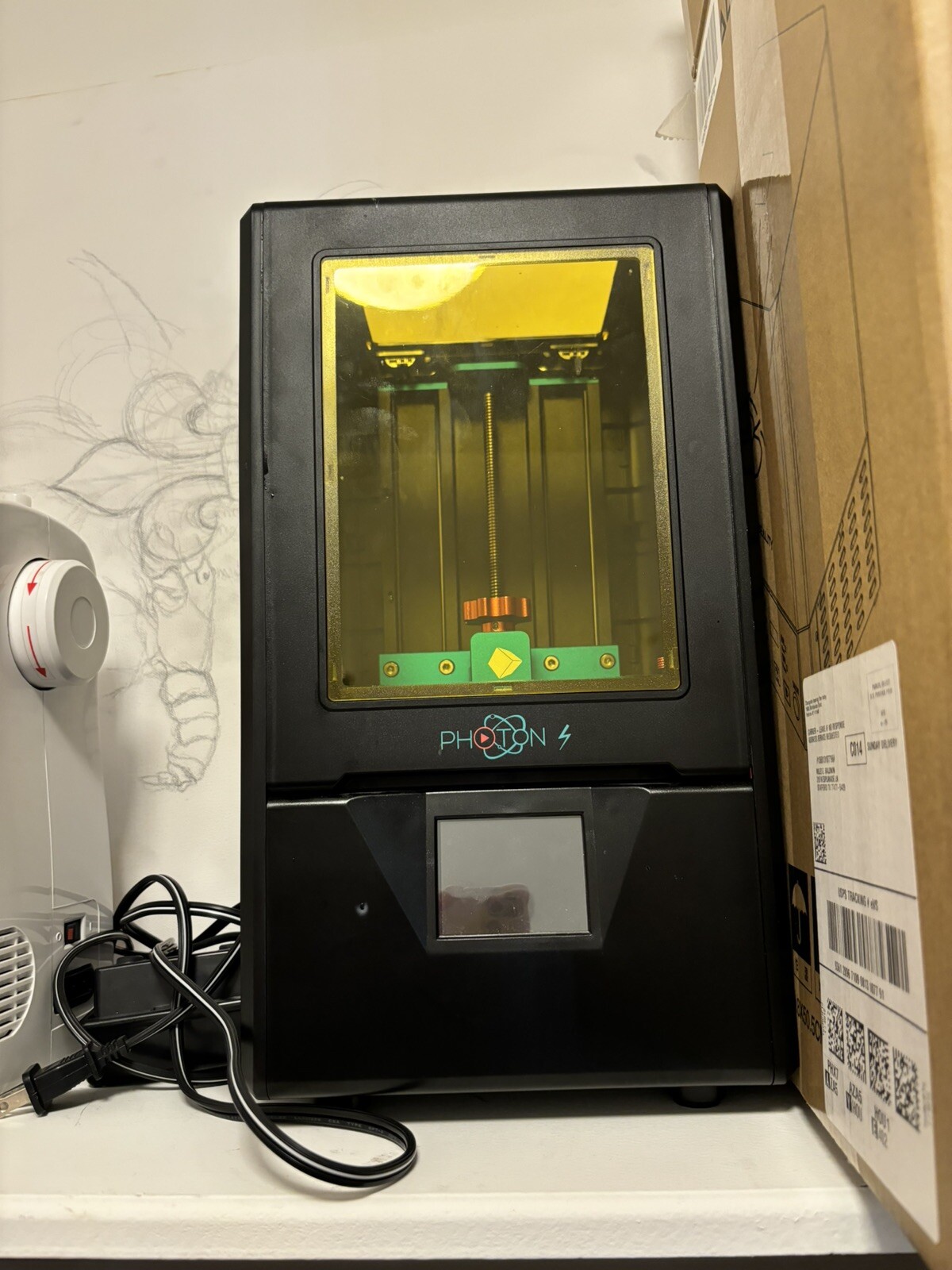 ANYCUBIC Photon Printer UV Resin 3d Printer & Creality UW-02 Washing/Curing USED